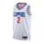 Camiseta NBA Los Angeles Clippers Association Edition 2023/2024 Branca e Vermelha Swingman
