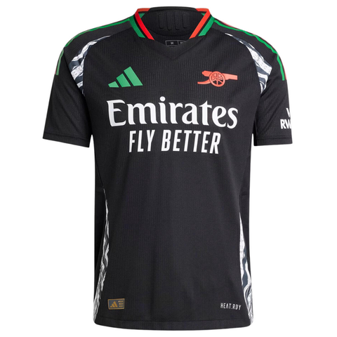 Arsenal Away 2024 2025 Jersey Black Fan Men Adidas