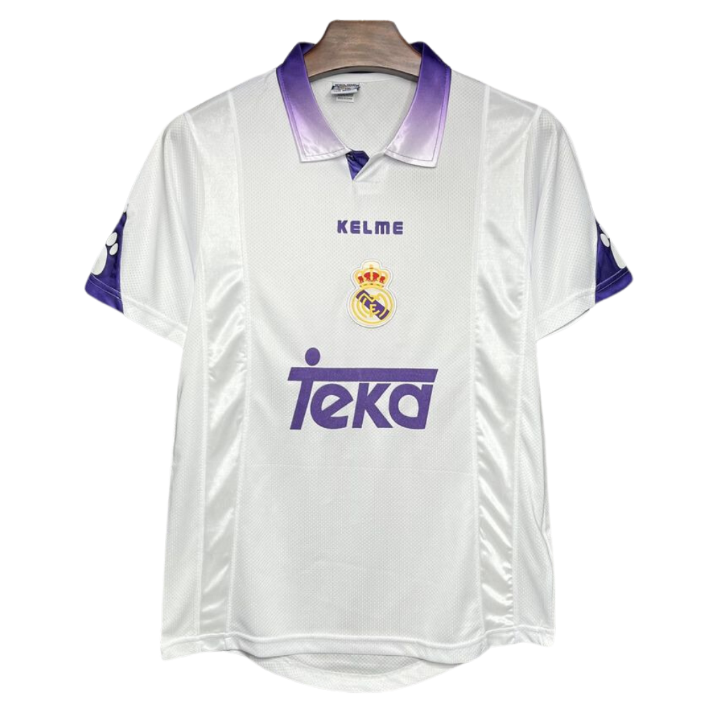Real Betis Home Retro 1997 1998 Green and White Fan Men Kelme