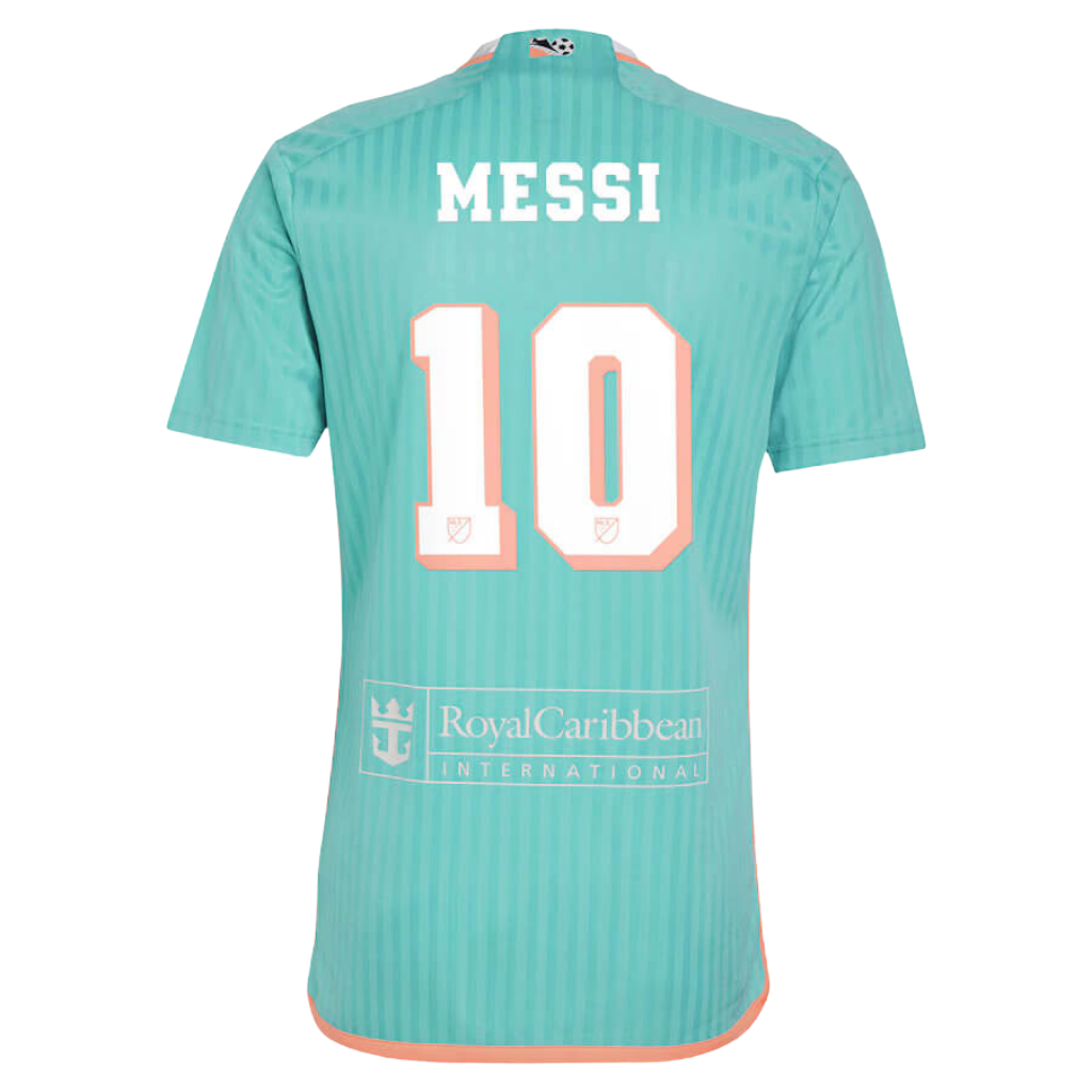 Camiseta Inter Miami Third 2024 2025 Verde Aficionado Hombre Adidas