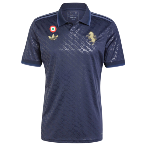 Camiseta negra y azul sale