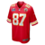 Camisa Kansas City Chiefs Travis Kelce Masculina NFL Super Bowl LVIII Vermelha na internet