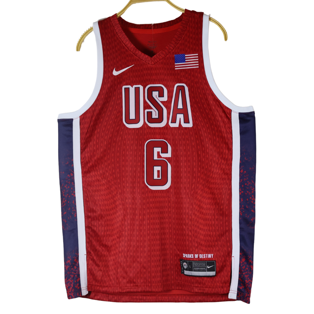 Camiseta baloncesto roja sale