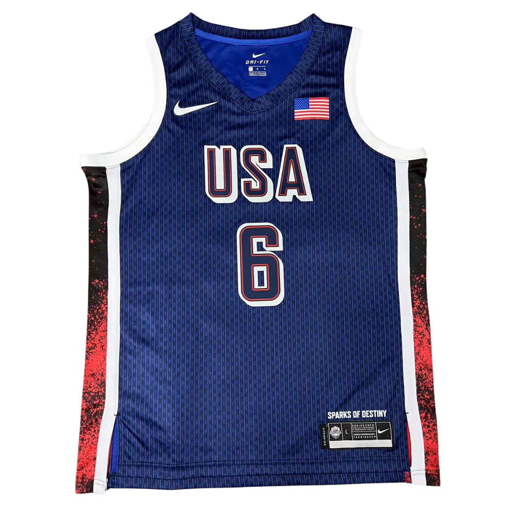 Camiseta USA Baloncesto Olimpiadas 2024 Vistete como los Campeones