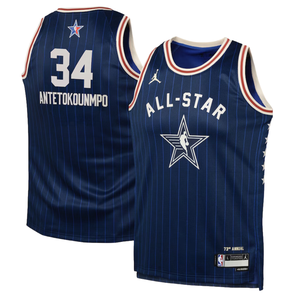 Camisa NBA All Star Game 2024 Unissex Giannis Antetokounmpo Swingman