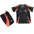 Colombia Away 2024/2025 Kit Kids Adidas Black Orange