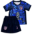 Atletico de Madrid Third 2024/2025 Kit Kids Nike Blue Black and Pink