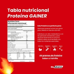 Proteína Gainer - comprar online