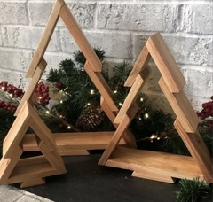 Kit Árvore de Natal em Madeira Amoreira Decor - comprar online