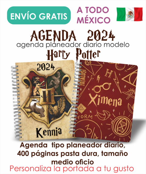 Agenda Diaria Harry Potter