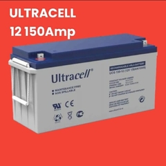 Bateria ULTRACELL GEL 12V 150Ah Ciclo profundo, 2400c. 30% DOD