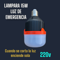 1 X Lampara 15w 220v fría LUZ DE EMERGENCIA