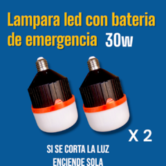 2 X Lampara 30w 220v fría LUZ DE EMERGENCIA - comprar online