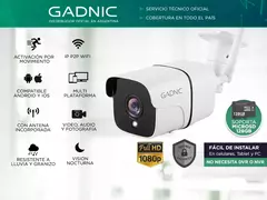 Cámara de Seguridad Gadnic SX37 Bullet Interior / Exterior IP WiFi Full HD Visión Nocturna8 - comprar online