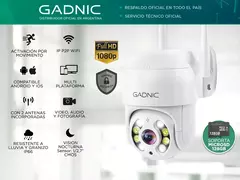 Camara de Seguridad Wifi IP Gadnic DM200W Full HD Motorizada - MundoSolar