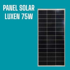 Panel Solar LUXEN 36 celdas Poli. 75Wp