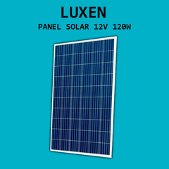 Panel Solar Monocristalino 120Wp - LUXEN LN-120M