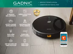 Aspiradora Robot Gadnic Z900 Trapeadora 3 Modos 200m2 App Silenciosa - comprar online