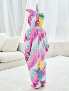 Pijama inverno plush de Unicórnio Tam 6 e 8 - comprar online
