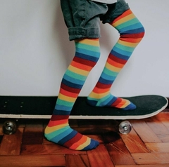 Meia Calça Super arco íris na internet