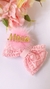 Laço G Mãe Luxo Rosa - comprar online