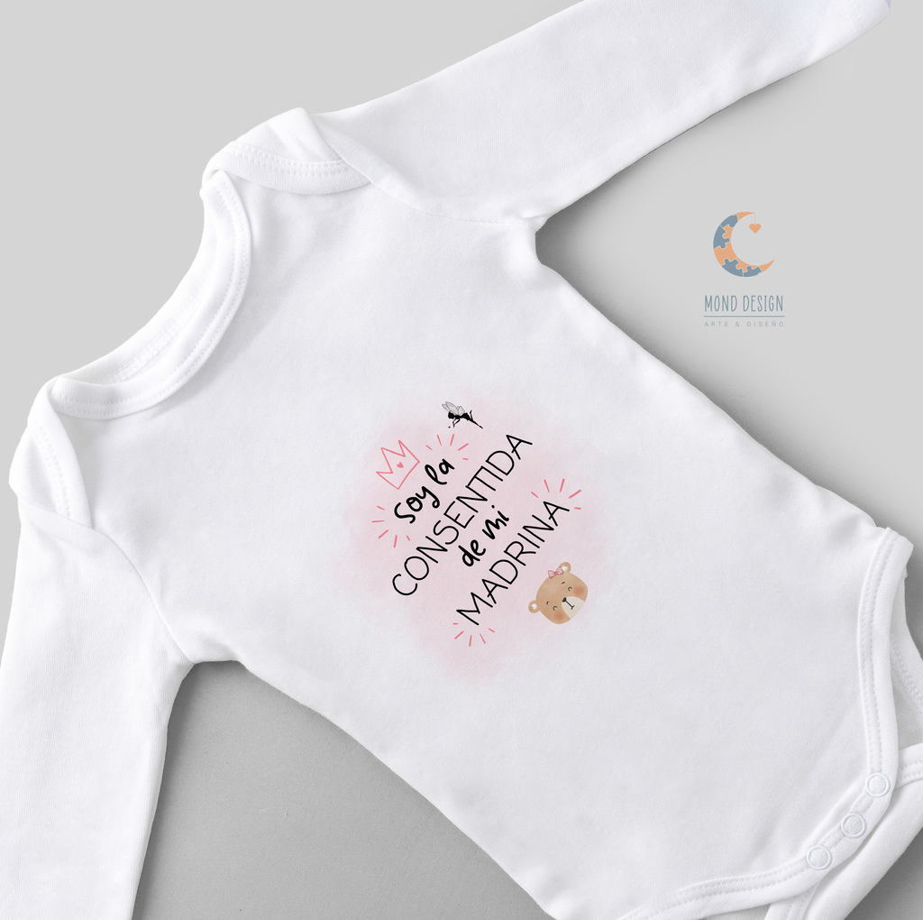 Body o Remera Consentida de mi Madrina Mond Design