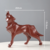Estátua Decorativa Lobo em Resina - loja online