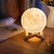 Luminária Lua Cheia 3D Abajur Decorativa Usb Com Suporte - Compra Azul - Produtos incríveis 