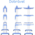 Varal Torre 3 Andares Inox Retrátil Compacto - Compra Azul - Produtos incríveis 