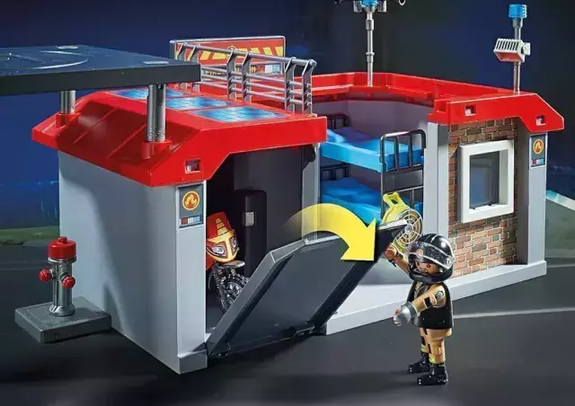Playmobil Parque de Bomberos Maletin 71193 Pikaboo