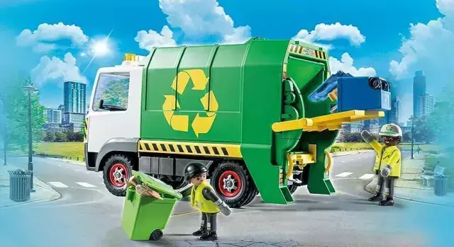 Playmobil reciclaje best sale