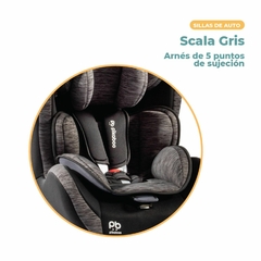 Imagen de Silla De Auto Convertible Pikaboo Scala Gris