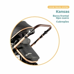 Coche Cuna Travel System Pikaboo Kansas Negro - comprar online