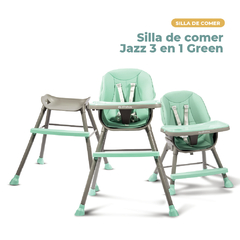 Silla de Comer 3 en 1 Pikaboo Jazz Verde - comprar online