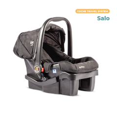 Coche Travel System Compacto Pikaboo Salo Negro - comprar online