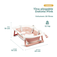 Tina de Baño Plegable Pikaboo Modelo Dakota