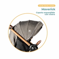 Coche Travel System Pikaboo Maverick Negro - tienda online