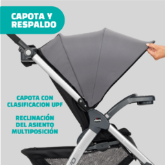 Coche Travel System Chicco Bravo con Huevito Keyfit 30 Camden