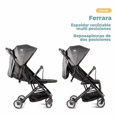 Coche Compacto Pikaboo Ferrara Plus Gris - tienda online