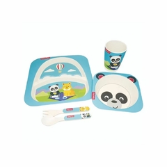 Set De Alimentación De Bambú Fisher Price 5 Piezas Panda - comprar online