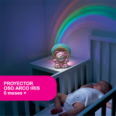 Imagen de Proyector Osito Arcoíris de Chicco Rosado