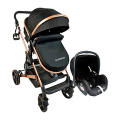 Coche Travel System Pikaboo Fj Negro