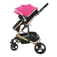 Coche Travel System Pikaboo Fj Rosado en internet