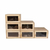 Organizador de Zapatos de Madera PACK X 6 - Cajas Ordenadoras