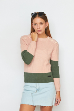 SWEATER GRAY VERDE