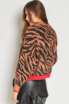 SWEATER TIGNES ANIMAL PRINT en internet