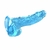 Cinta Strap-On com Pênis 15,8 cm Azul Articulado e Realístico na internet