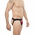 Cueca Jockstrap especial preta com vermelho