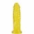 Pênis em Jelly Amarelo 14,5 x 3,5 CM -Super Macio e Flexível