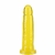 Pênis em Jelly Amarelo 13,5 x 3,3 CM -Super Macio e Flexível